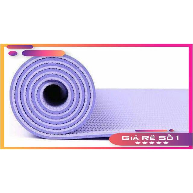 Thảm tập Yoga 2 mặt chuyên dụng. Hàng đẹp.