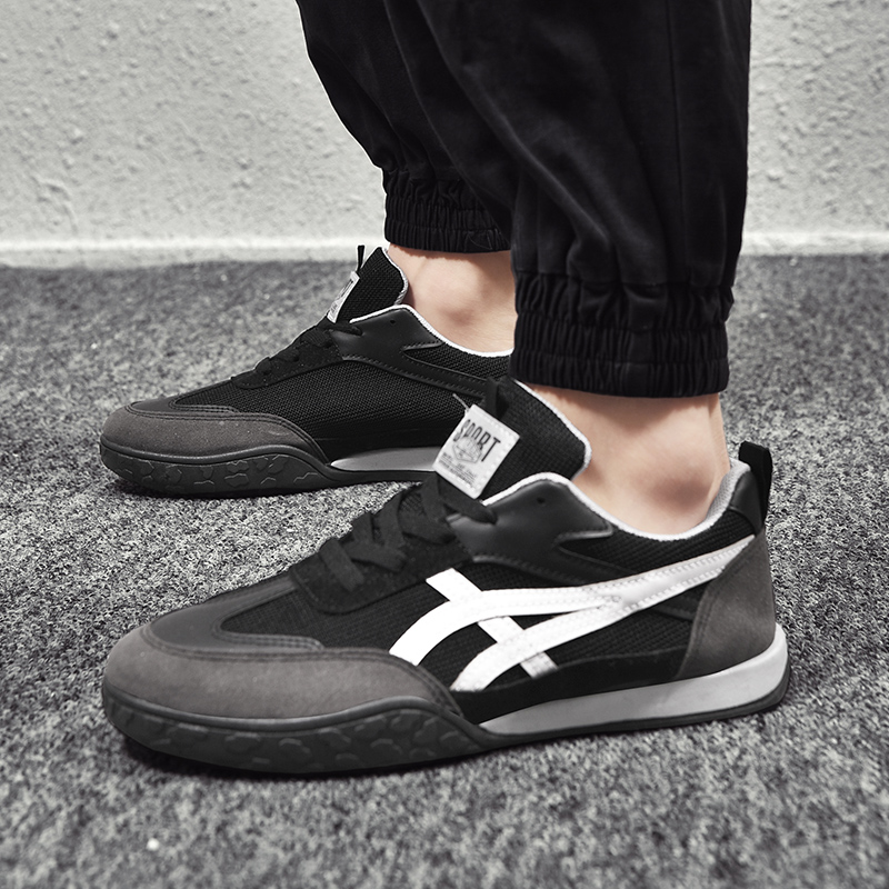 Giày Thể Thao Nam MENDO - Giày Sneaker Màu Kaki - Trắng - Đen, Giày Thể Thao Dáng Hàn Quốc, Phù Hợp Mọi Lứa Tuổi - G5351