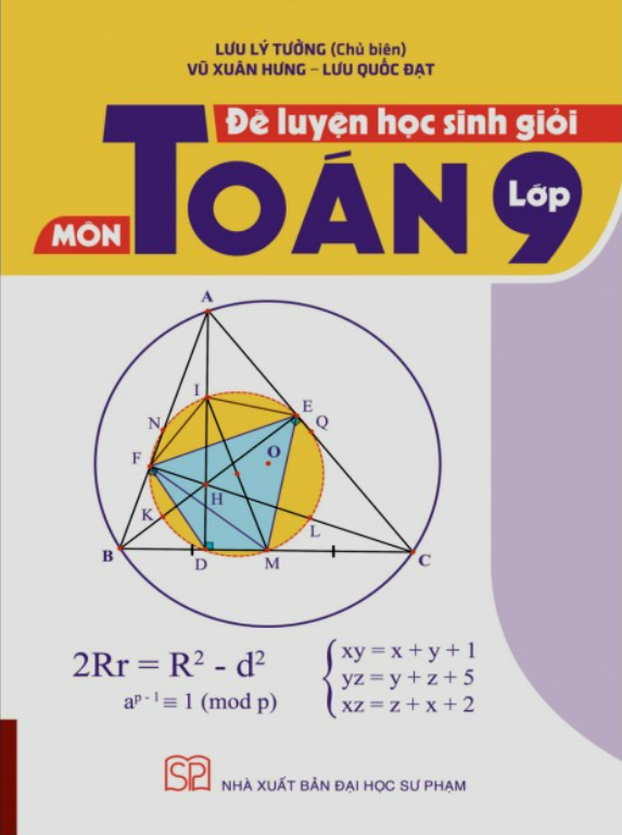 Sách - Đề luyện học sinh giỏi môn Toán lớp 9