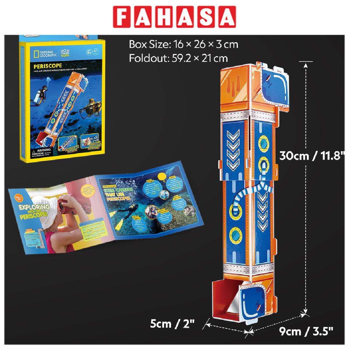 Đồ Chơi Giáo Dục STEAM - Kính Tiềm Vọng Nat Geo - National Geographic DS1116h