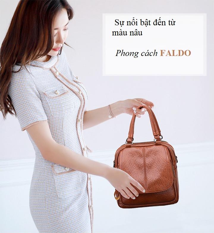 Balo Giả Da Thời Trang FALDO