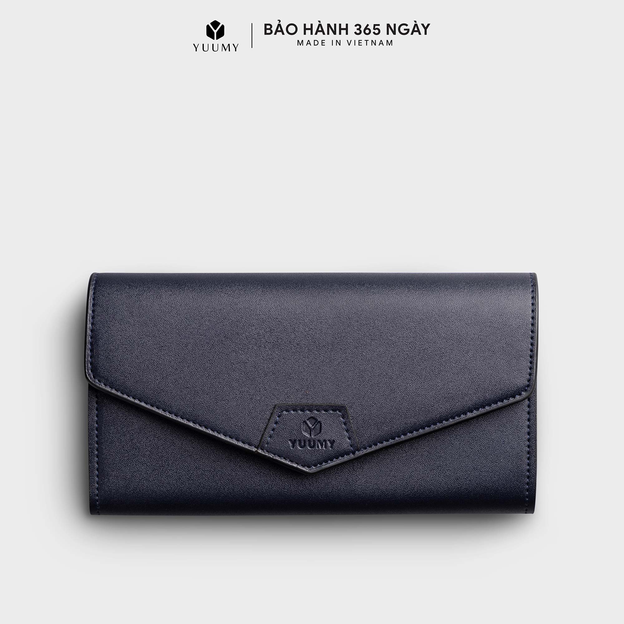 Ví da nữ cầm tay nắp gập YUUMY Seasand YV61