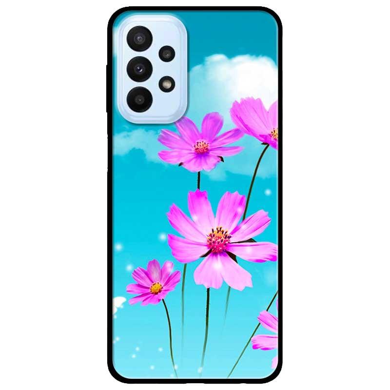Ốp lưng dành cho Samsung A23 4G - A53 5G - A73 5G - Hoa Tím Bầu Trời