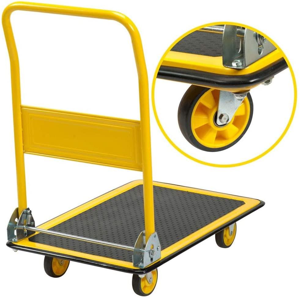 XE ĐẨY HÀNG 4 BÁNH (300KGS) STANLEY SXWTD-PC528 - HÀNG CHÍNH HÃNG