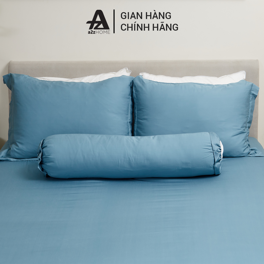 Bộ Ga Trải Giường 4 Món Stone Grey Mềm Mại, 100% Tencel Cao Cấp A2Z Home