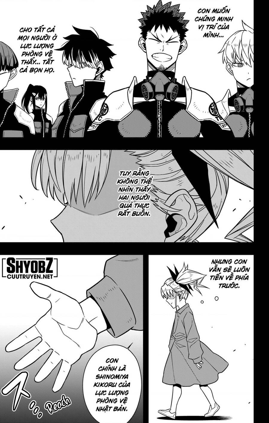 hôm nay - tôi hóa kaiju chapter 84 11