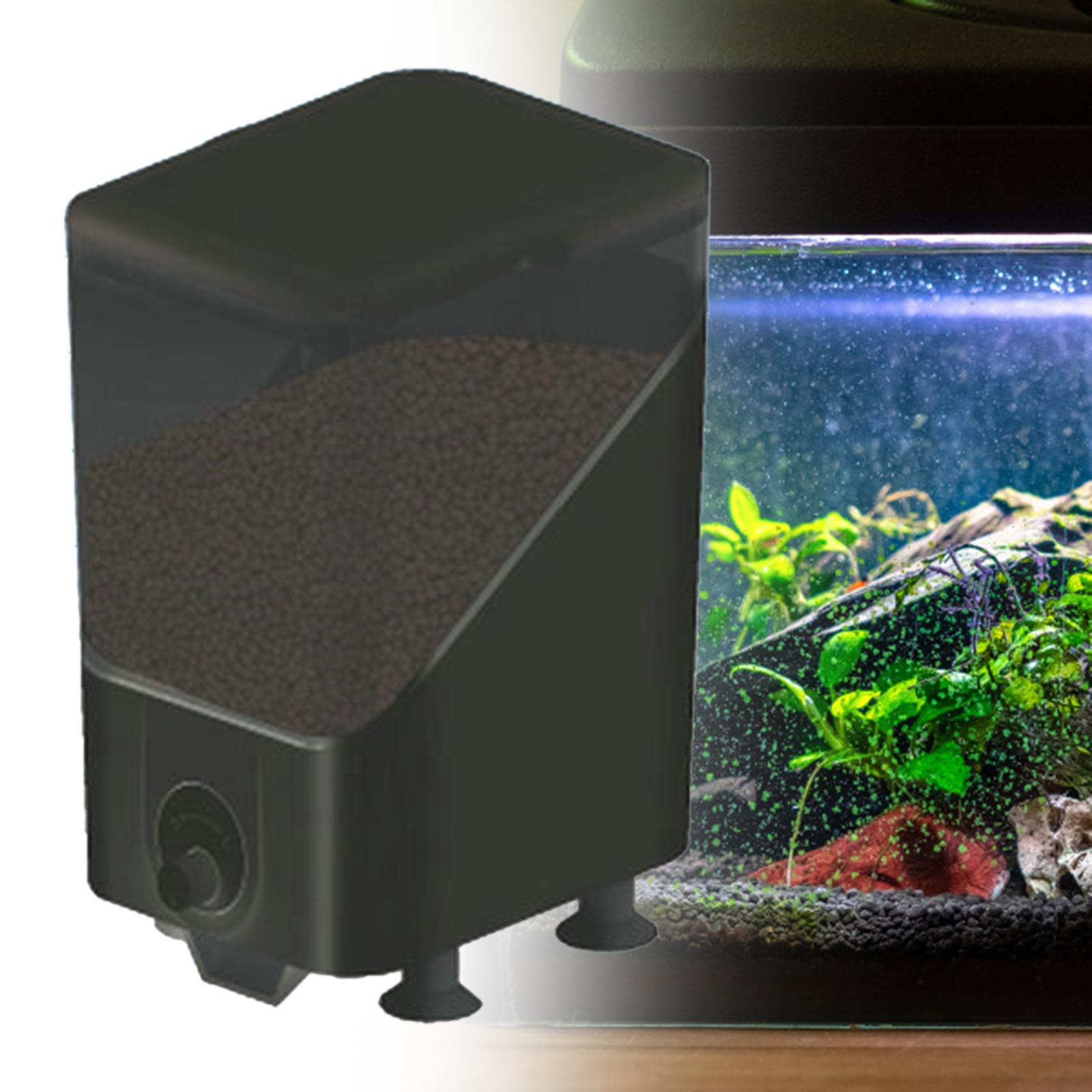 Automatic Fish Feeder, 450ml Capacity Timer Feeding Waterproof Fish Food Dispenser for Fish Bowl Fish Tank Koi Goldfish Pond