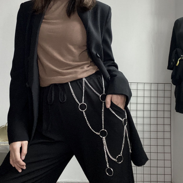 Xích đeo quần  unisex dạng lưới cực sịn sò