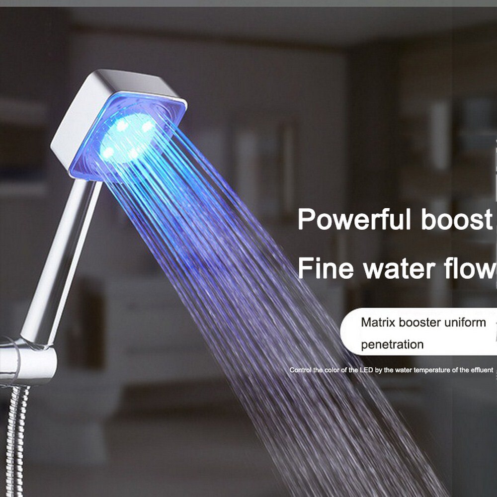 Sen Vòi Tắm Tăng Áp Đa Sắc Shower Head Led Light