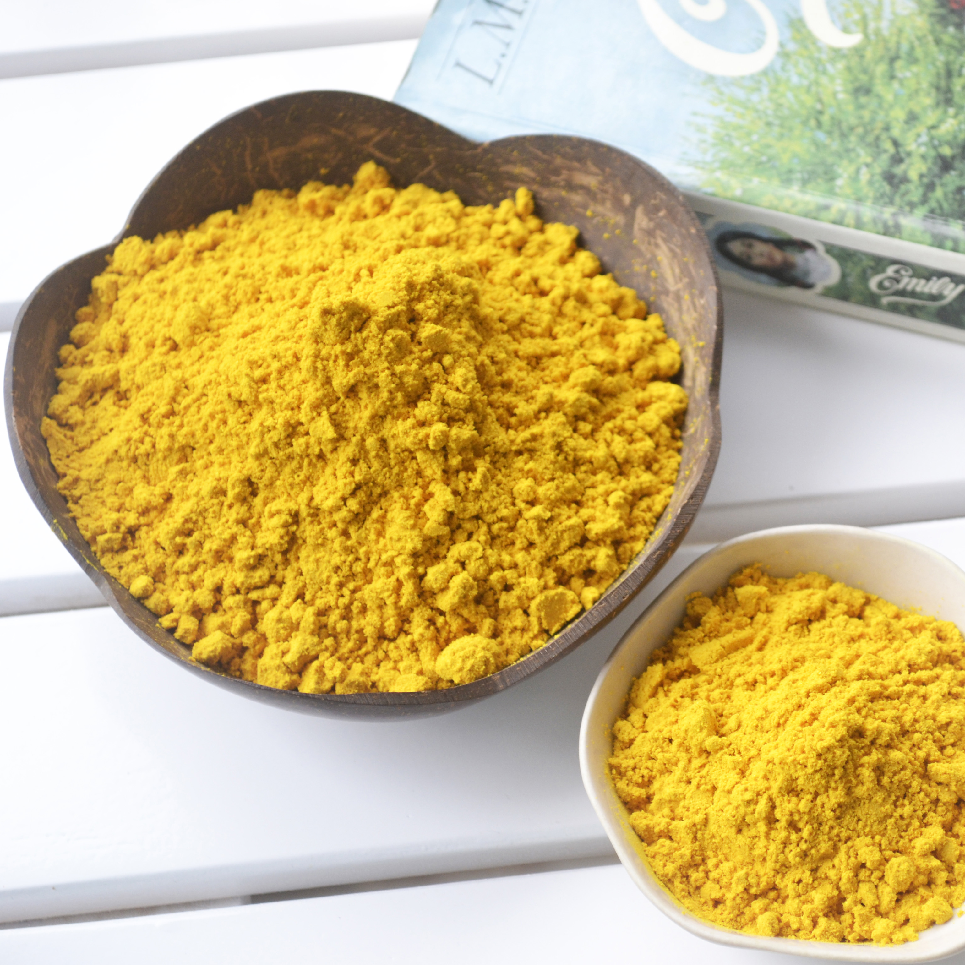 Tinh bột nghệ cam organic Kentary hũ 250g , đậm vị nghệ - thực phẩm chăm sóc sức khỏe từ thiên nhiên