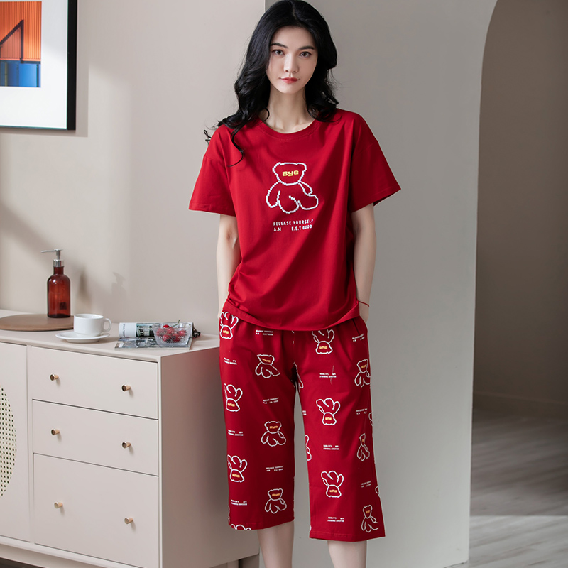 Quần áo mặc nhà cotton 5557