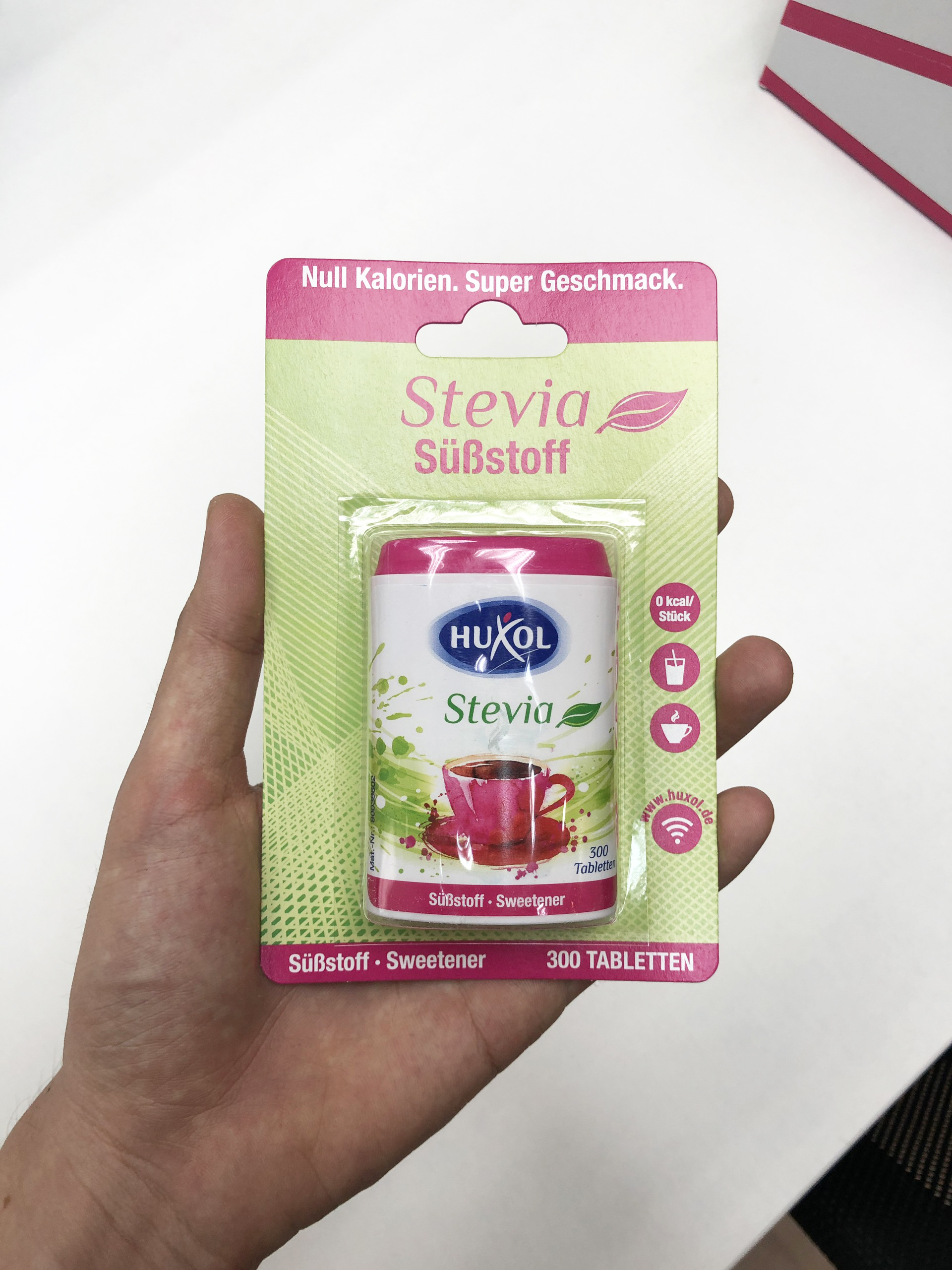 Combo Đường Ăn Kiêng Sweetener Huxol Cỏ Ngọt Stevia 300 viên - Nhập khẩu từ Đức - Dành cho người tiểu đường, giảm cân, cao huyết áp