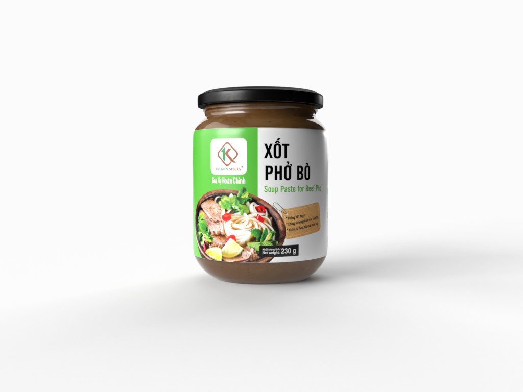 [VEGAN] XỐT PHỞ HiXOT hũ 220gram, gia vị hoàn chỉnh, không cần nêm nếm