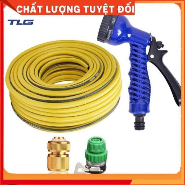 Bộ dây vòi xịt rửa xe, tưới cây, dọn dẹp nhà cửa 7-10m 206843