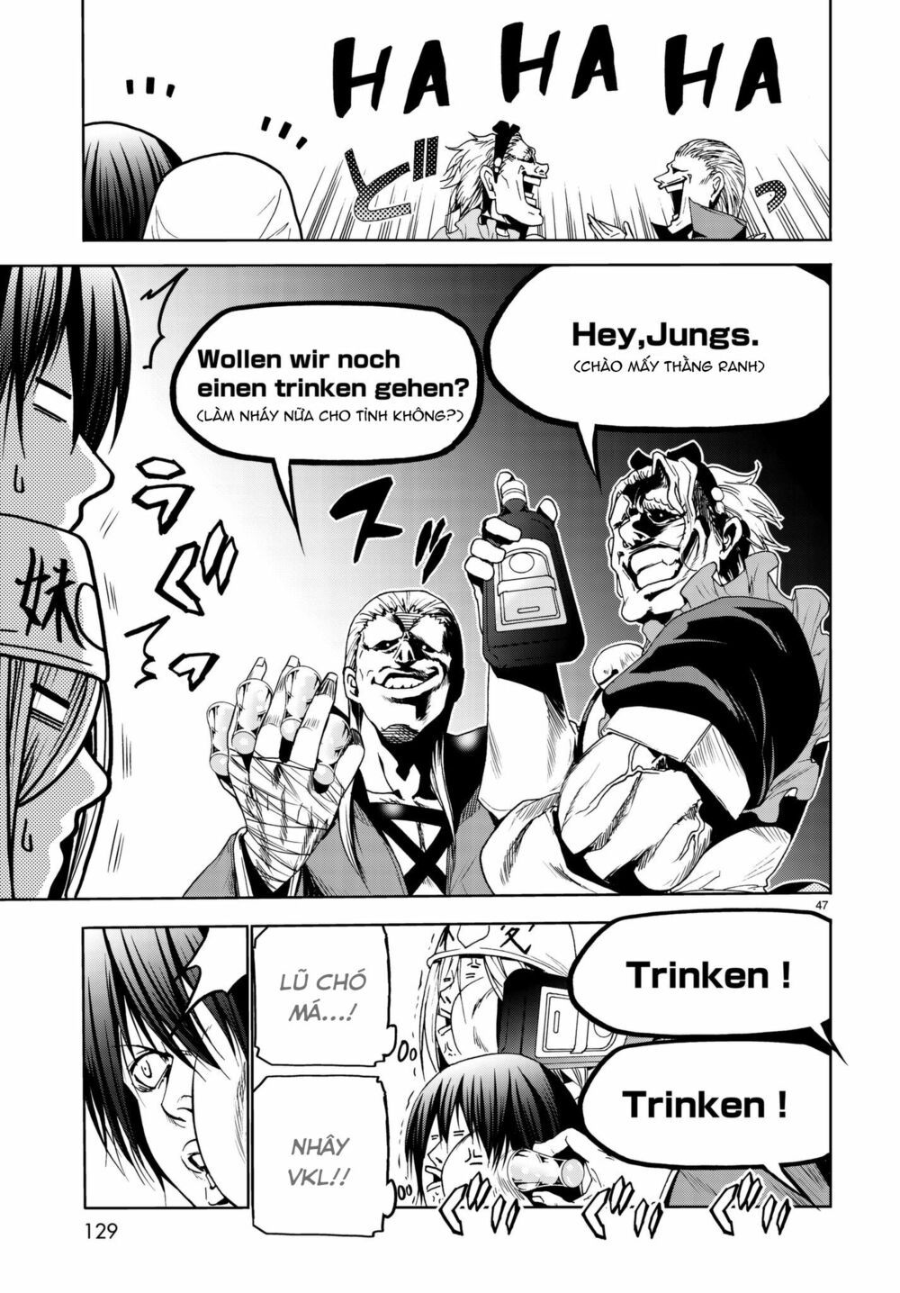 cô gái thích lặn - grand blue chapter 47 47