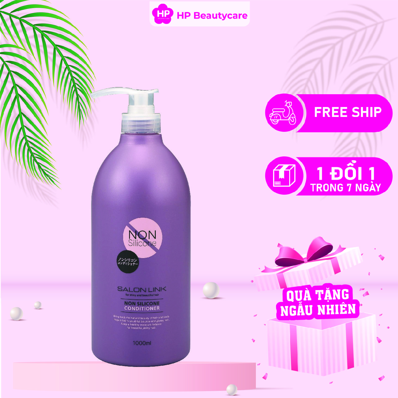 Dầu Xả Salon Link Extra Phục Hồi Tóc Yếu Hư Tổn Salon Link Extra Conditioner (Chai 1000ML)