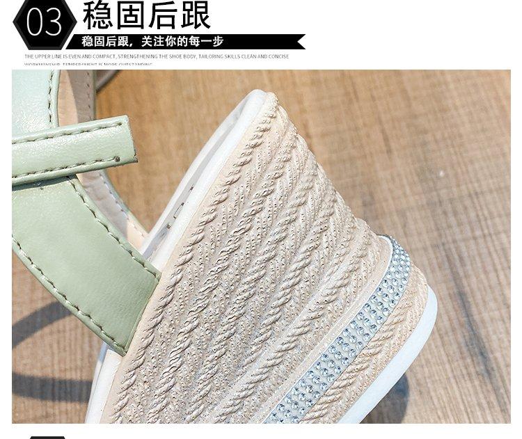 Giày Sandal Quai Ngang Thời Trang Nữ Tính