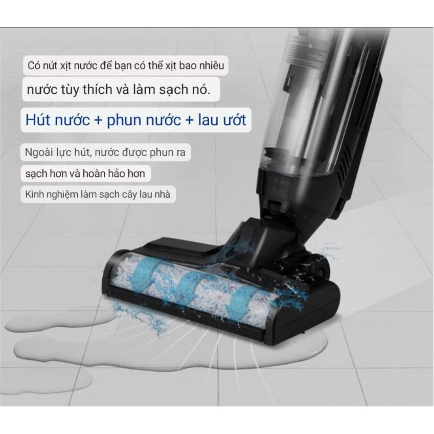 Máy Hút Bụi Lau Nhà Tự Động Giặt Rẻ Kèm UV MAMIBOT, Công Suất Lớn, Tia UV Loại Bỏ 99% Vi Khuẩn, Nội Địa Hàn, BH 12 Tháng