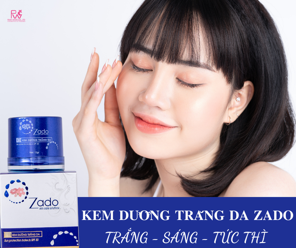 KEM DƯỠNG TRẮNG DA DƯỠNG ẨM MỀM MỊN LÀN DA ZADO CHÍNH HÃNG