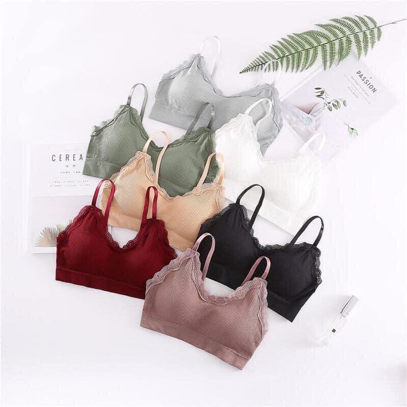 Áo BRA 2 dây viền ren sexy cho nữ - mã 821