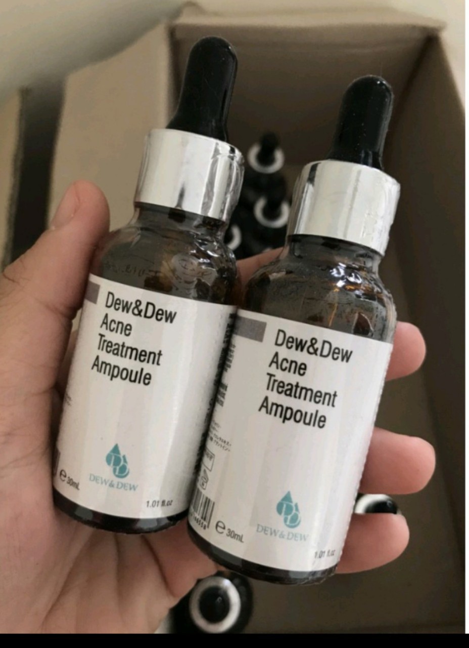 Combo Sữa Rửa Mặt & Serum Làm Giảm Mụn Dew&Dew