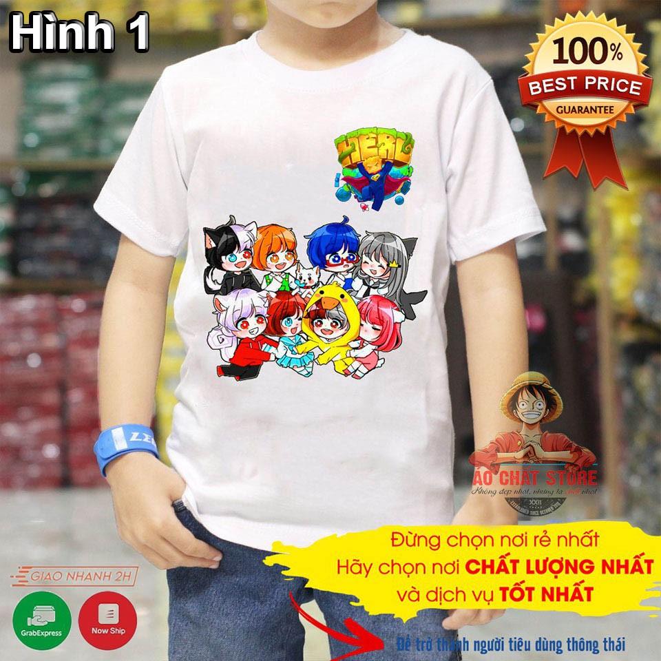 BST Áo Hero Team Mini World Đẹp | Áo Thun Mini World Toàn Thành Viên Hero Team MC6