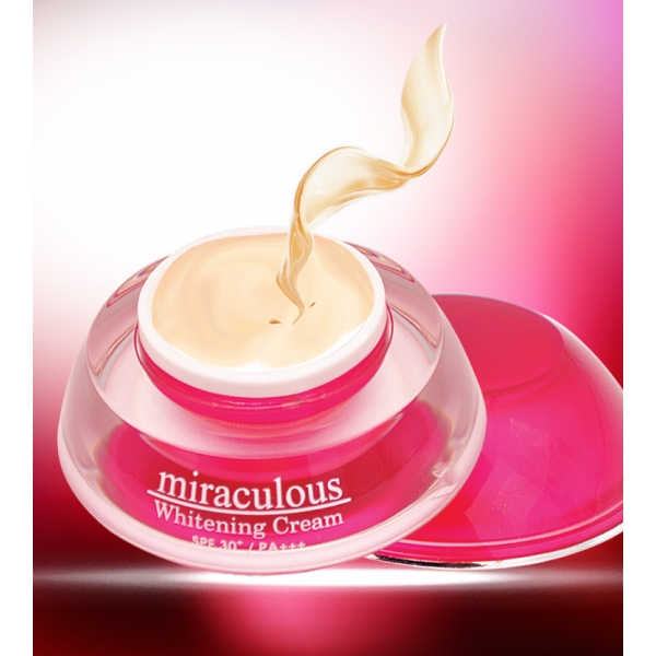 Hình ảnh Kem Làm Trắng Da Ngày Và Đêm Miraculous Whitening Cream E218