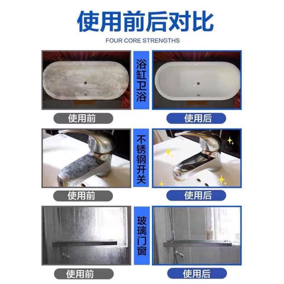 Chai Xịt Tẩy Rửa Vệ Sinh Nhà Bếp, Nhà Tắm Tẩy Cặn Canxi 500ml Siêu Sạch An Toàn