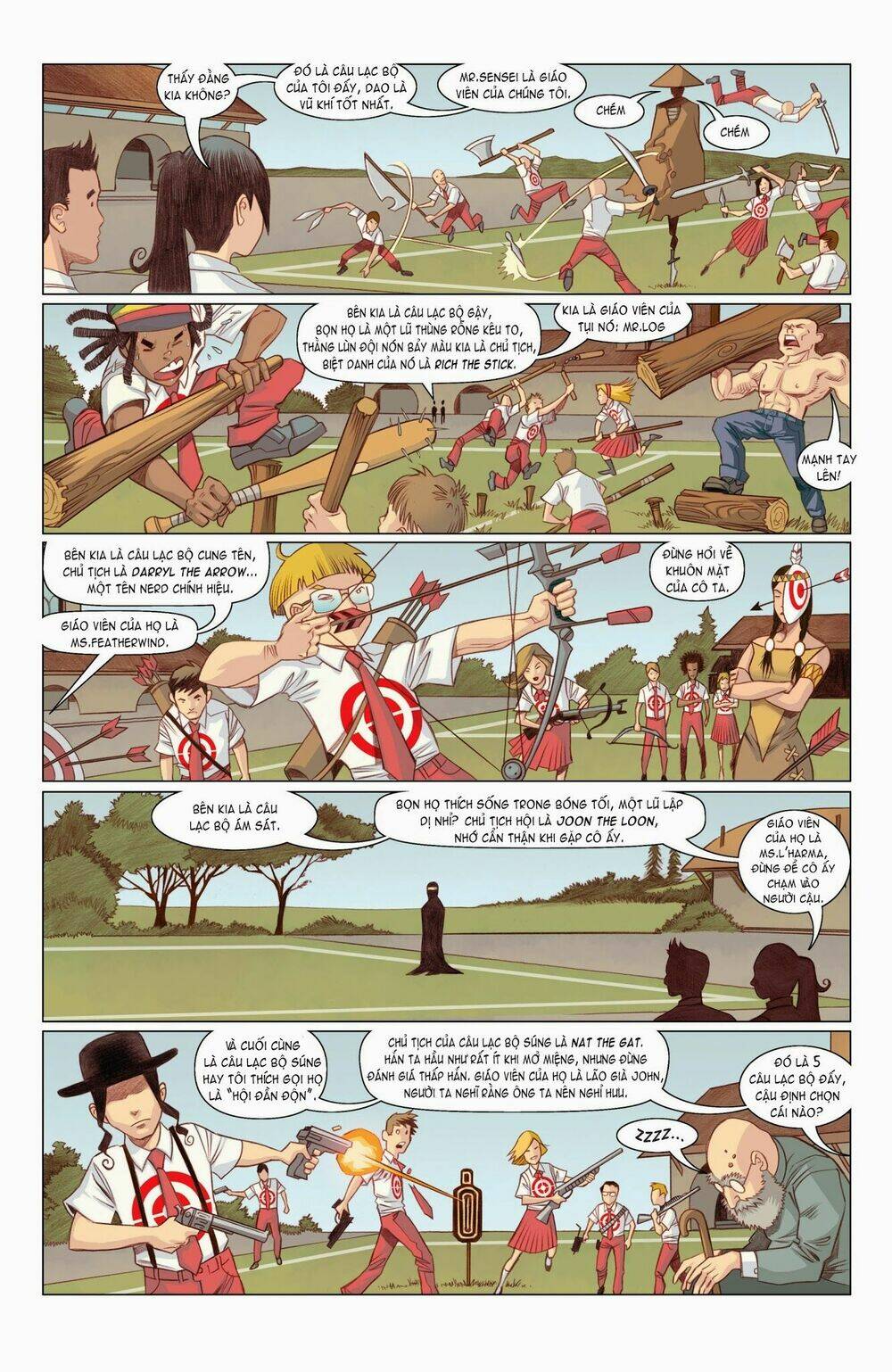 five weapons chapter 1 8