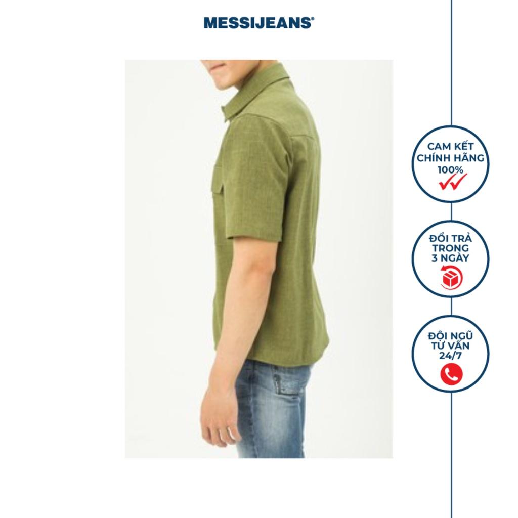 Áo sơ mi nam thời trang ngắn tay MESSI MSF0168-21
