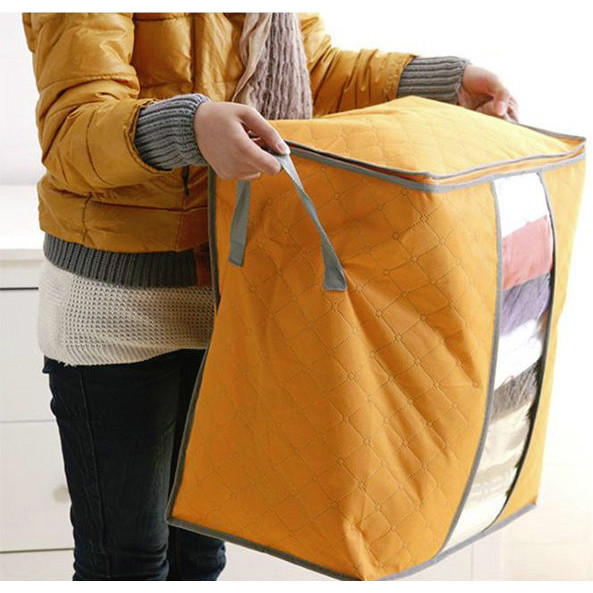 Túi đựng chăn màn dáng đứng , đựng quần áo, đồ tiện dụng GD181-TCM-Dung ( giao ngẫu nhiên)