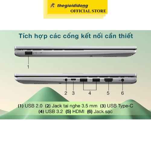 Laptop Asus Vivobook X1404ZA i5 1235U/16GB/512GB/Win11 (NK376W) - Hàng Chính Hãng