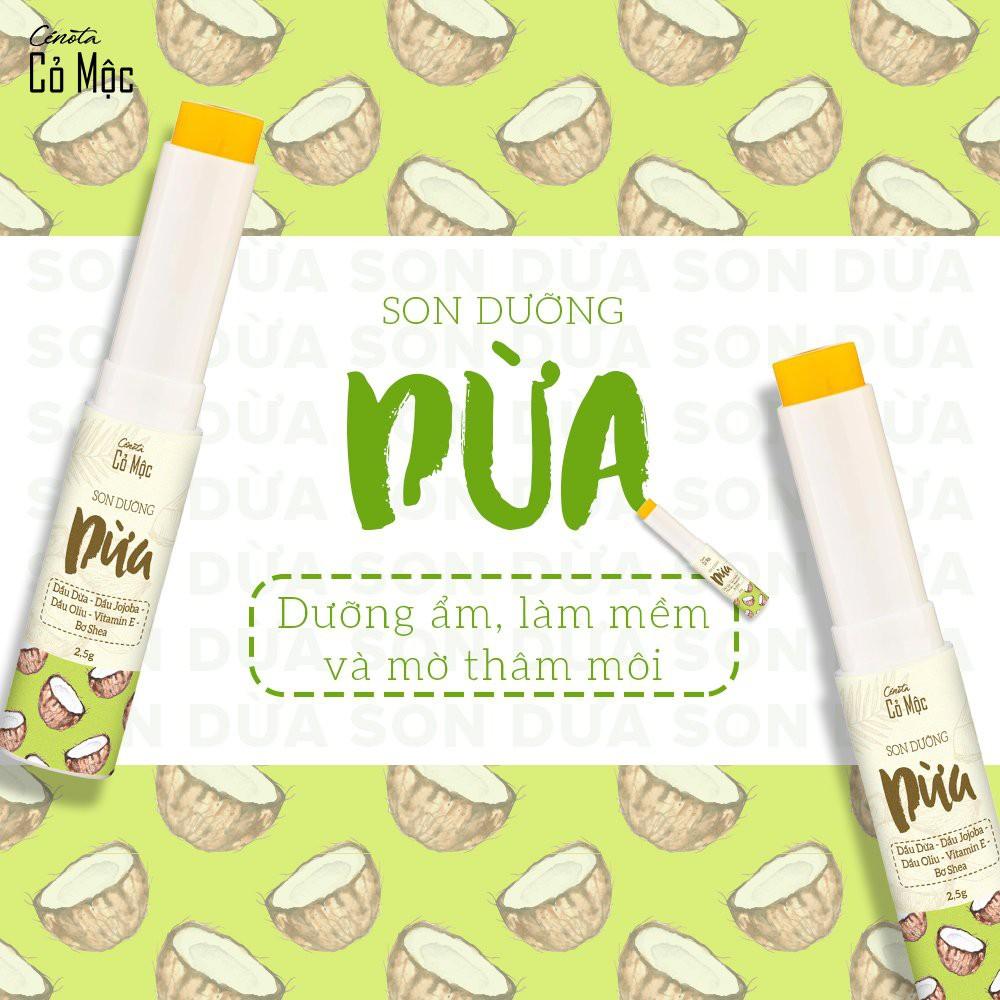 Son dưỡng dừa làm mềm môi  Cenota 2.5g