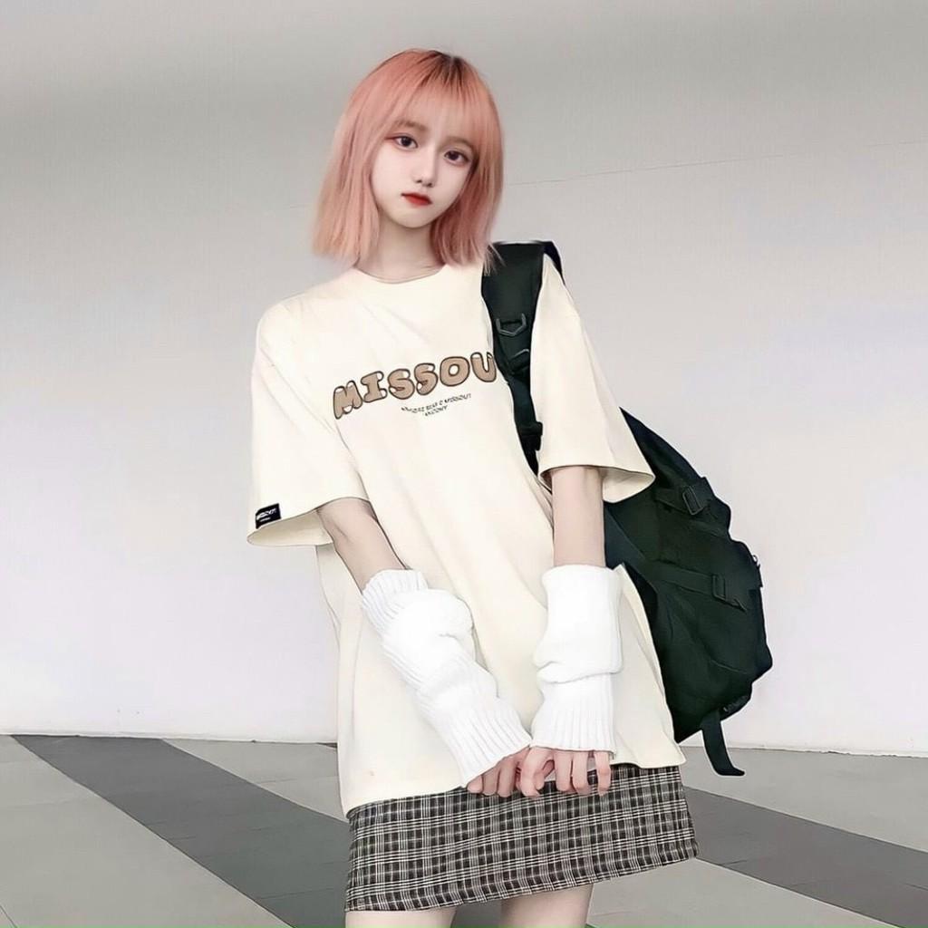 Áo Thun Local Brand Missout Gấu Nam Nữ Tay Lỡ Oversize Unisex Full Mạc