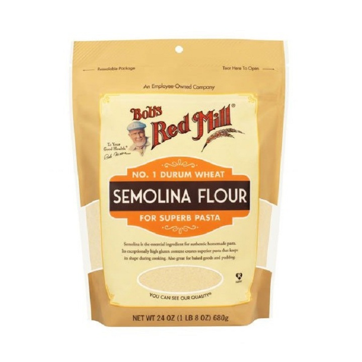 Bột mì semolina (non-GMO) 680gr Whole Semolina Flour - Bob's Red Mill