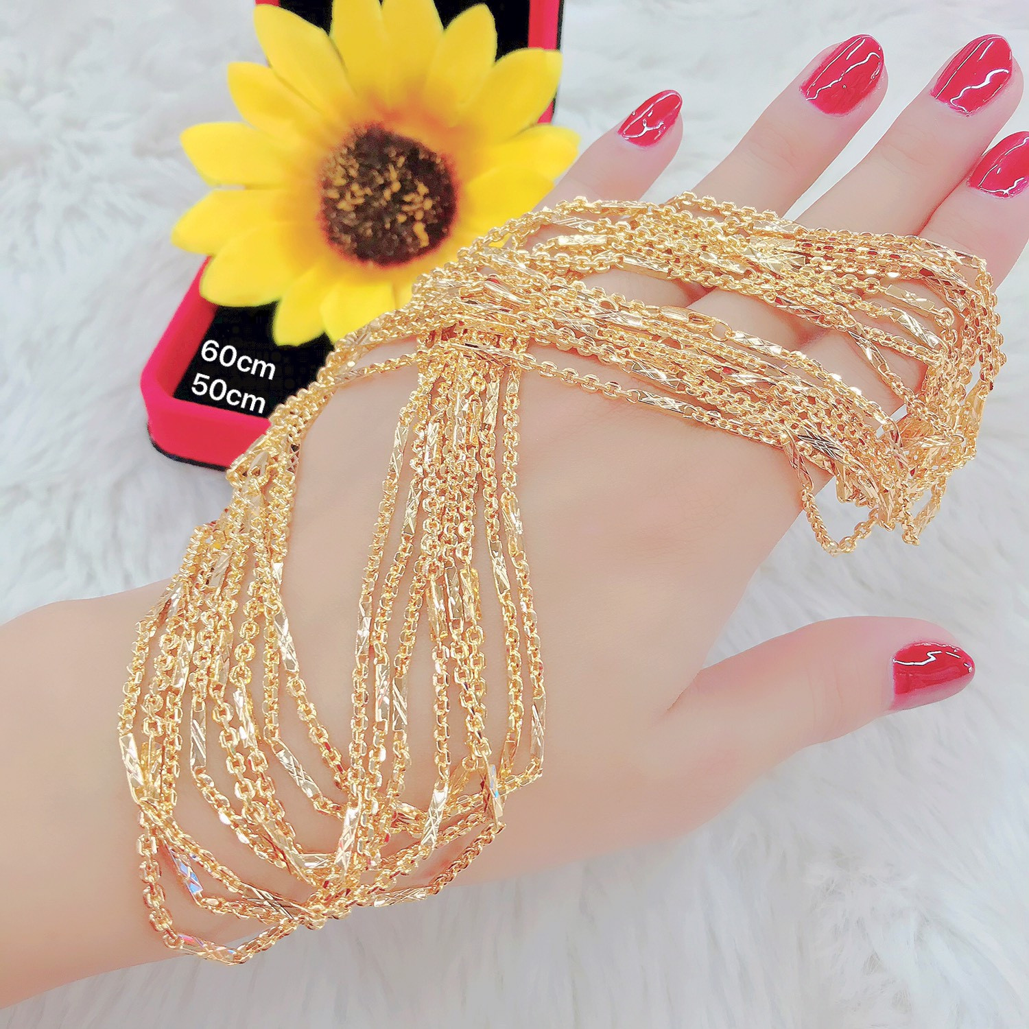 Dây chuyền nam mạ vàng đẹp