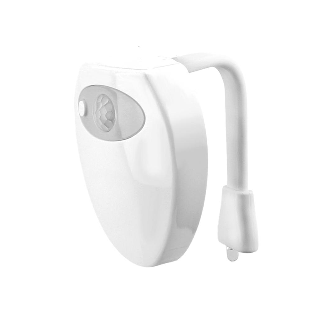 Rechargeable 16 Colors Motion Sensor LED Toilet Light with