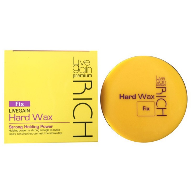 Sáp vuốt tóc siêu cứng Livegain Premium Rich Hard Wax Fix 110g