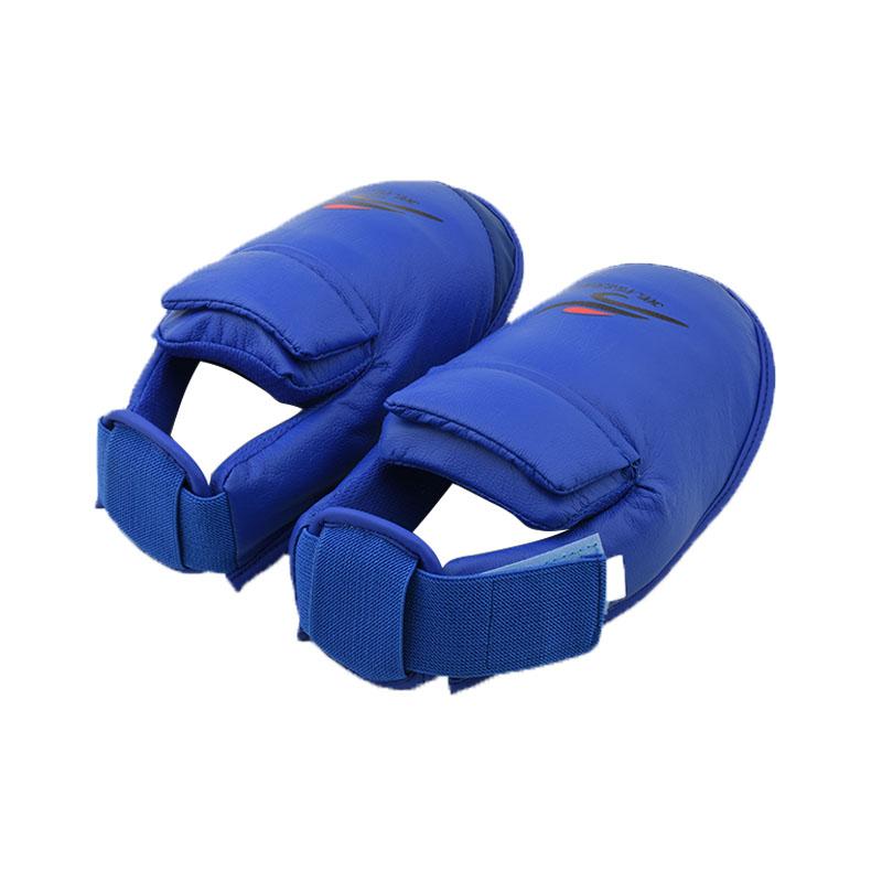 Taekwondo karate chân quyền bàn tay bảo vệ bàn tay sparring thiết bị shin bảo vệ băng găng tay thể thao mma trẻ em thiết bị Color: Blue Gloves Size: M Height 150-170CM