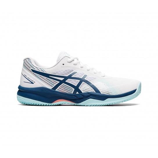 GIÀY TENNIS GEL GAME 8 WOMEN (WHITE / LIGHT INDIGO)