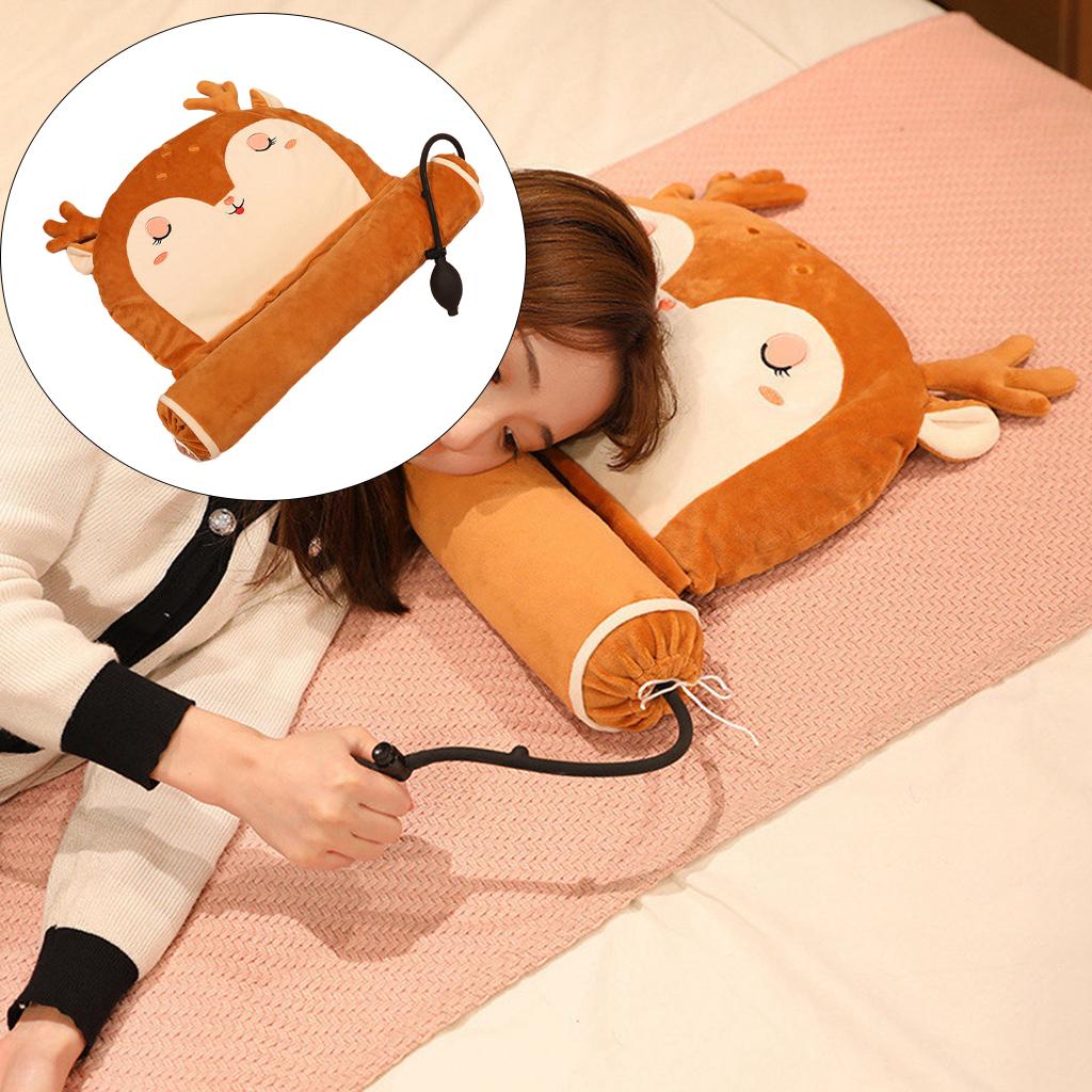 Neck Pillow Support Brace  Pillow  Inflatable for Travel