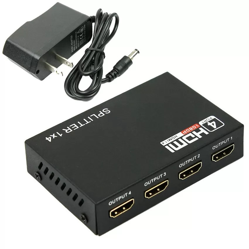 Bộ chia HDMI 1 ra 4 Splitter 4in1