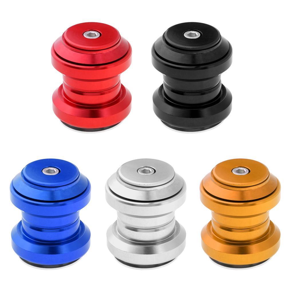 2 Lot 34mm 1-1/8inch Bike Headset Cycling Aluminum Road Bike Black+Red