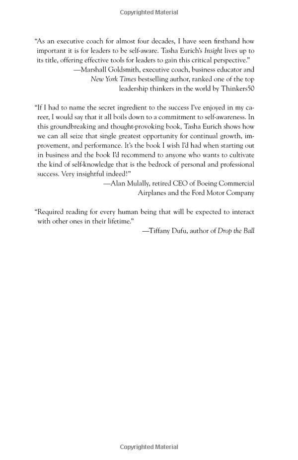 Insight: How To Succeed By Seeing Yourself Clearly