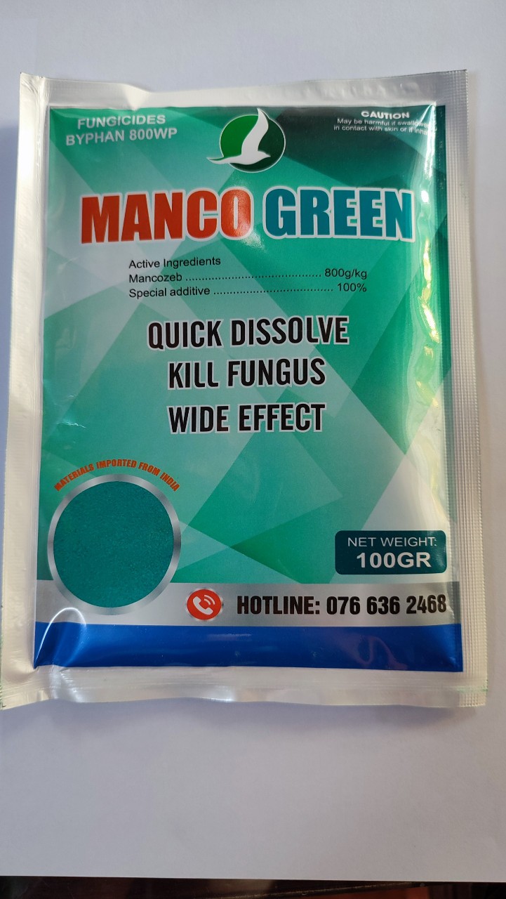 MANCOZEB XANH GÓI 100GAM