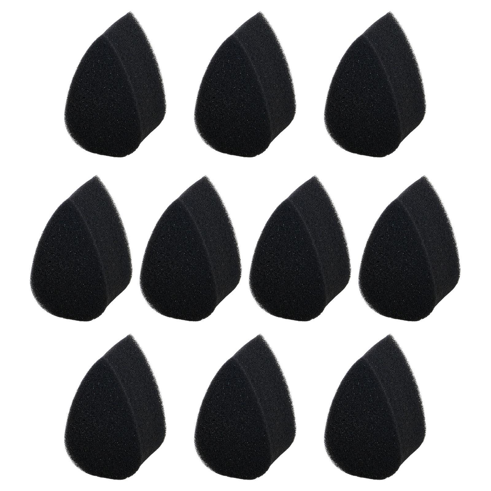 10x Body Painting Sponges for Kids High Density Black Face Painting Supplies