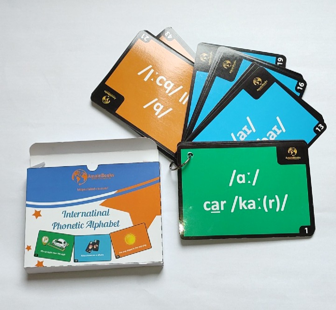 Bộ thẻ đọc Flashcard IPA 44 âm (14x10cm)