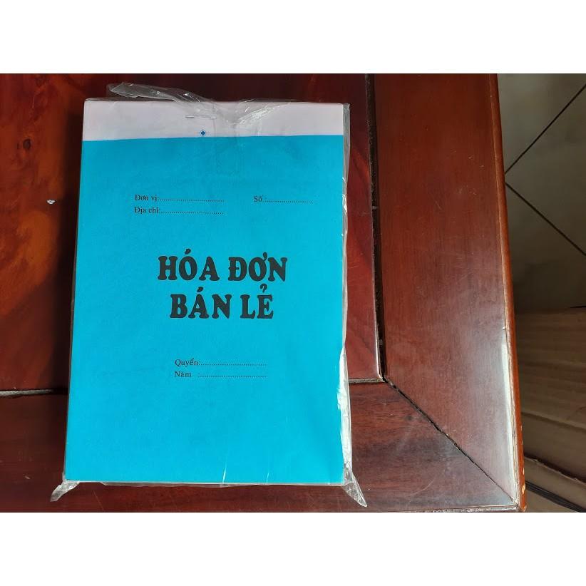 Hóa đơn bán lẻ loại thường. combo 10 quyển