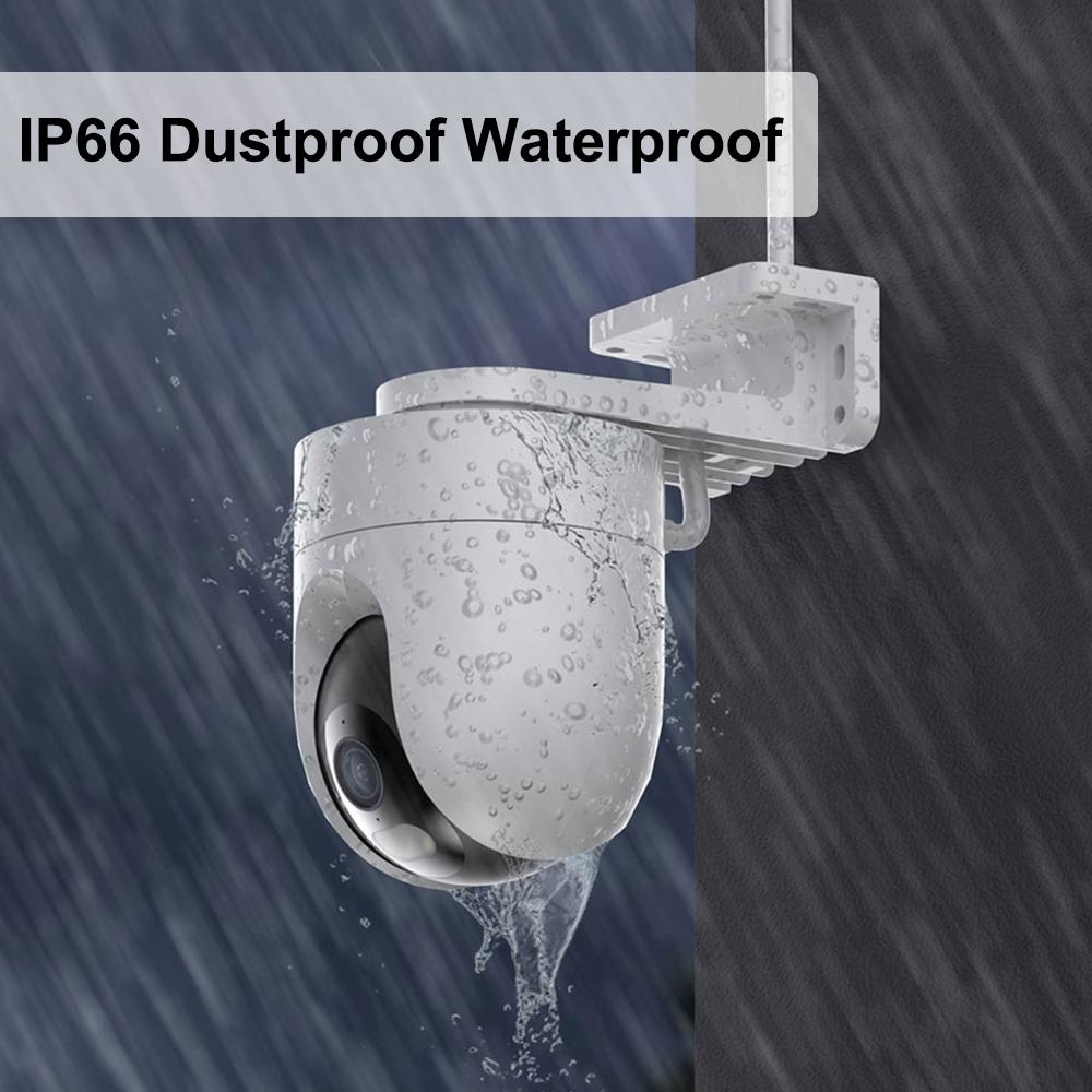 Máy ảnh ngoài trời Xiaomi CW400 2.5K Smart 360 PTZ WiFi CCTV Giám sát video Webcam IP66 Waterproof MI Home Secuirty IP Camera màu: Thêm 64GB TF
