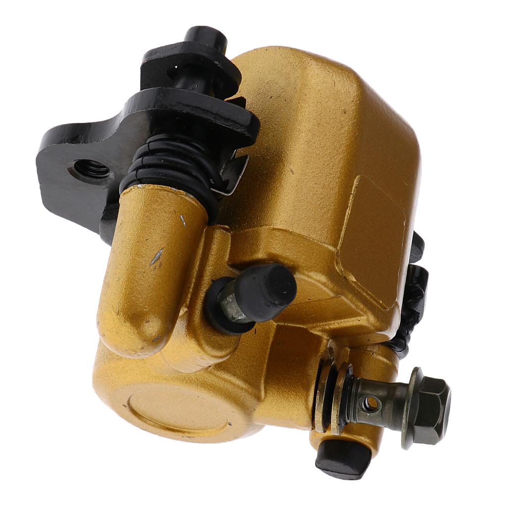 2xBrake Pump Calipers Front Disc Brake Pump Set in Gold for ATV Motorcycle